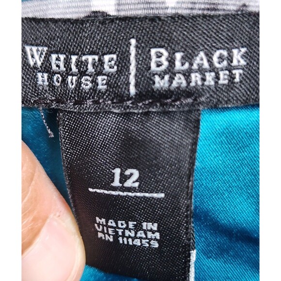 Strapless Floral Top Size 12 White House Black Label - Picture 7 of 9